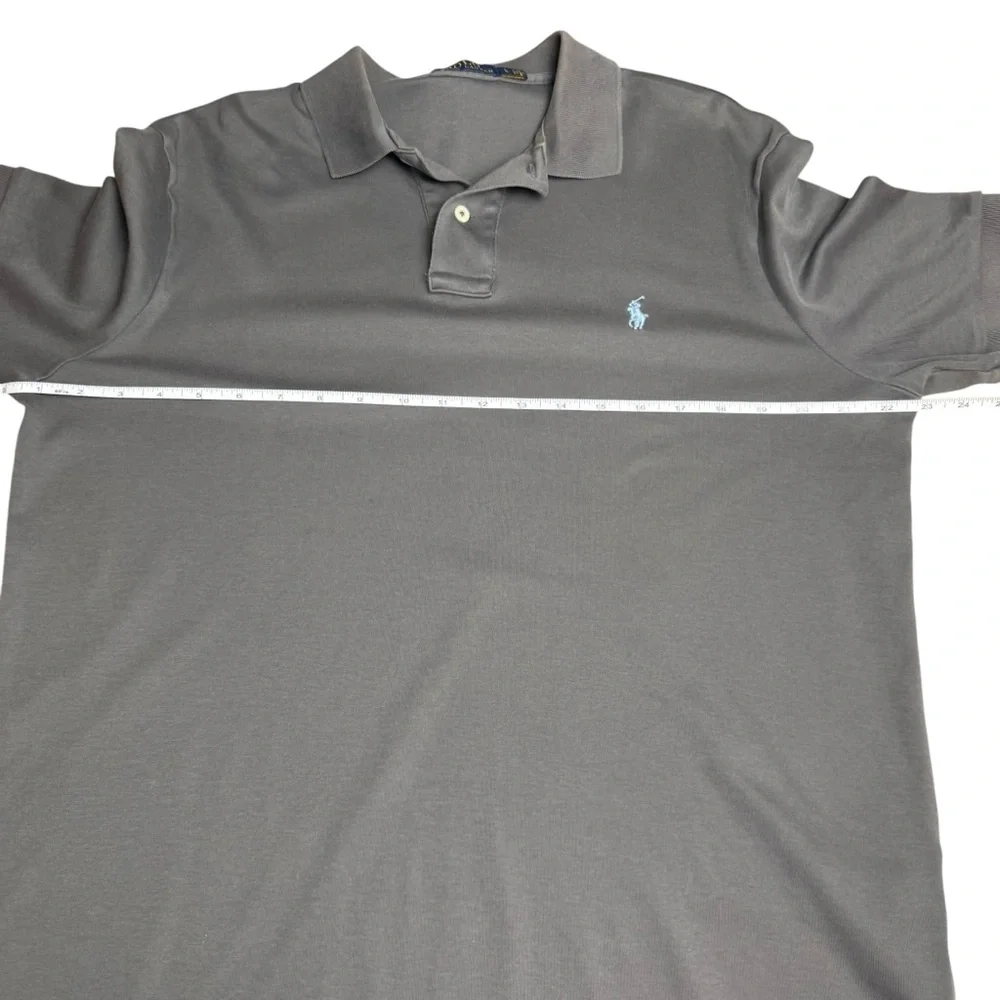 Polo by Ralph Lauren Men's Black Polo Shirt Size Large
